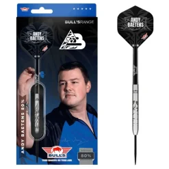 Andy Baetens 80% NT steeltip dartpile fra Bulls - 23 gram