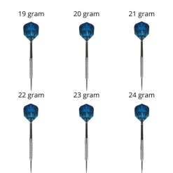 Assassin 80% NT steeltip dartpile fra Harrows