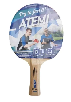 Atemi Duet bordtennisbat sæt, 2 bat og 3 bolde