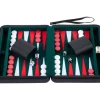 Backgammon rejsespil - Sort 9"
