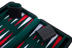 Backgammon rejsespil - Sort 9
