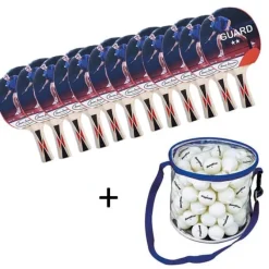 Bat Value pakke m/ 12 bats og 100 bolde