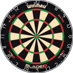 Blade 6 Dual Core bristle dartskive fra Winmau