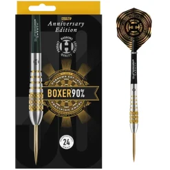 Boxer Bomb 90% NT steeltip dartpile fra Harrows