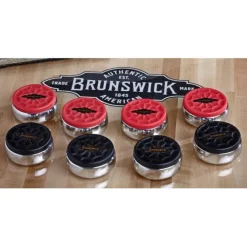 Brunswick shufflesten, 4 røde & 4 sorte