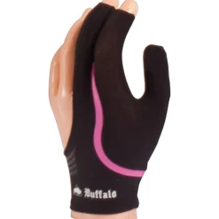 Buffalo Reversible handske i sort/pink til begge hænder