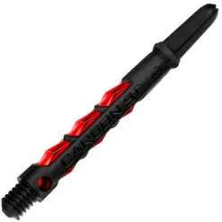 Carbon ST rød/sort shafts fra Harrows