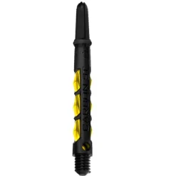 Carbon ST short gul/sort shafts fra Harrows