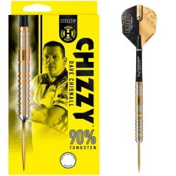 Chizzy 2023 90% NT steeltip dartpile fra Harrows