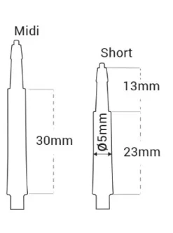Clic shafts fra Harrows