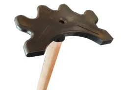 2-delt maskine med plastikbro