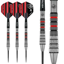 Dennis Priestley Diamond 3-zero % NT steeltip dartpile fra Winmau