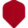 Designa dart flights no2 Standard i rød
