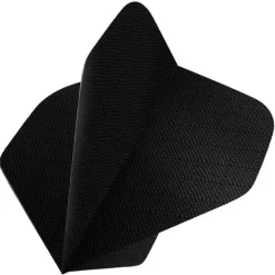 Designa dart flights no2 Standard Rip-stop nylon i sort