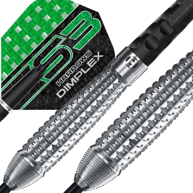 Dimplex S3 Bomb 90% NT steeltip dartpile fra Harrows