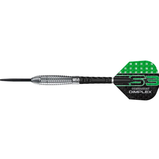 Dimplex S3 Bomb 90% NT steeltip dartpile fra Harrows