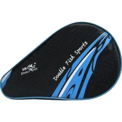 Double Fish J6 bordtennis bat m/ etui og Paris24 bolde