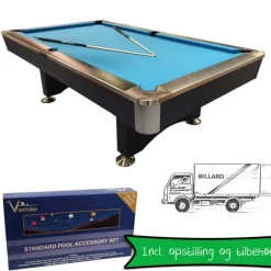 Duke Family Funpack - poolbillard, tilbehørspakke & opstilling