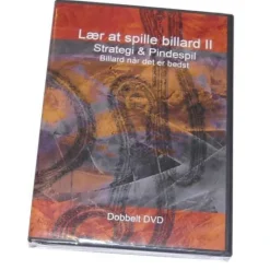DVD - Lær at spille billard II, Strategi & Pindespil