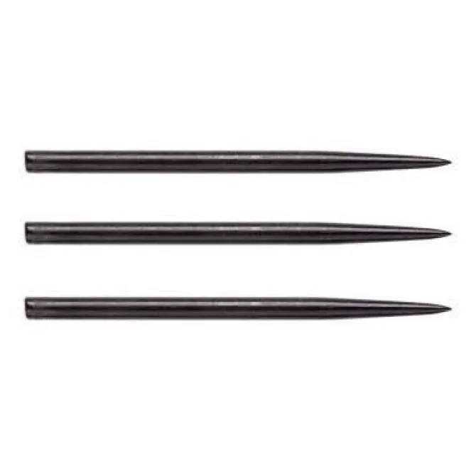 Ekstra lange black metal points fra Winmau - 41 mm