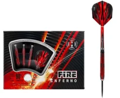 Fire Inferno 90% NT steeltip dartpile fra Harrows