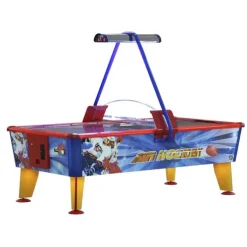 6 fods WIK Gold airhockey m/ møntindkast