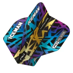 Hardcore Gerwyn Price Premium Rainbow GOLD flights fra Red Dragon