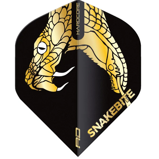 Hardcore Peter Wright Premium Snakebite GOLD flights fra Red Dragon