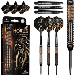 Horus 97,5%NT steeltip dartpile fra Mission