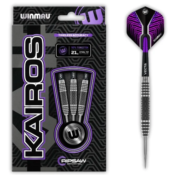 Kairos 90 % NT steeltip dartpile fra Winmau
