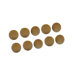 Kork bordfodbolde, 34 mm - 10 stk.