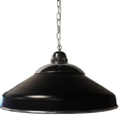 Lampe sort/crome ø 45 cm