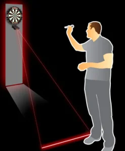 Laser Oche kastelinje fra Winmau