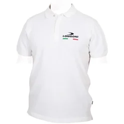 Longoni hvid polo t-shirt