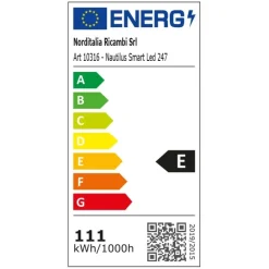 Longoni Smart LED Nautilus lampe - 250 cm