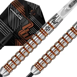 Luke Woodhouse S2 90% NT steeltip dartpile fra Harrows