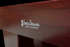 1/1 match Super Søgaard keglebillard - 50 mm skifer & varme