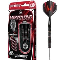 Mervyn King Special Edition 90% NT steeltip dartpile fra Winmau