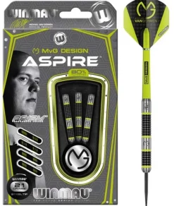 MvG Aspire 80% NT steeltip dartpile fra Winmau