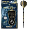 MvG Trilogy 90% NT steeltip dartpile fra Winmau