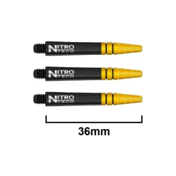 Nitrotech Ionic Black/Gold shafts fra Red Dragon