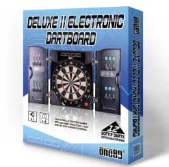 One80 Deluxe II elektronisk dartskive i skab