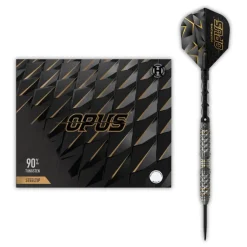 Opus 90% NT steeltip dartpile fra Harrows