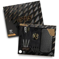 Opus 90% NT steeltip dartpile fra Harrows