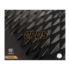 Opus 90% NT steeltip dartpile fra Harrows