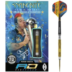 Peter Wright Double WC Gold Plus 85% NT steeltip