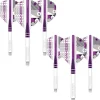 Peter Wright Snakebite Nitro Ionic shaft & flights white/Purple, 2 sæt