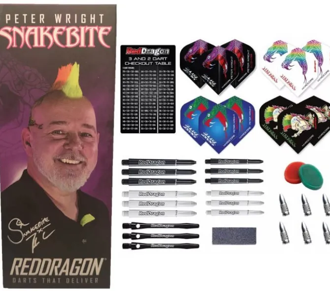 Peter Wright Snakebite tilbehørspakke