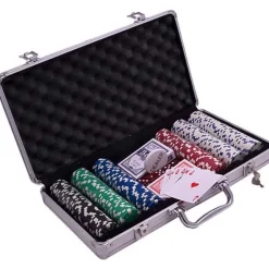 Pokerkuffert m/ 300 chips