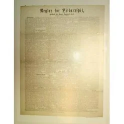 Regler, Antik som plakat